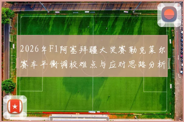 2026年F1阿塞拜疆大奖赛勒克莱尔赛车平衡调校难点与应对思路分析